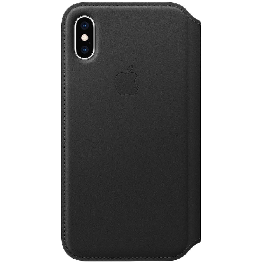 

iPhone XS Leather Folio - Black, Model