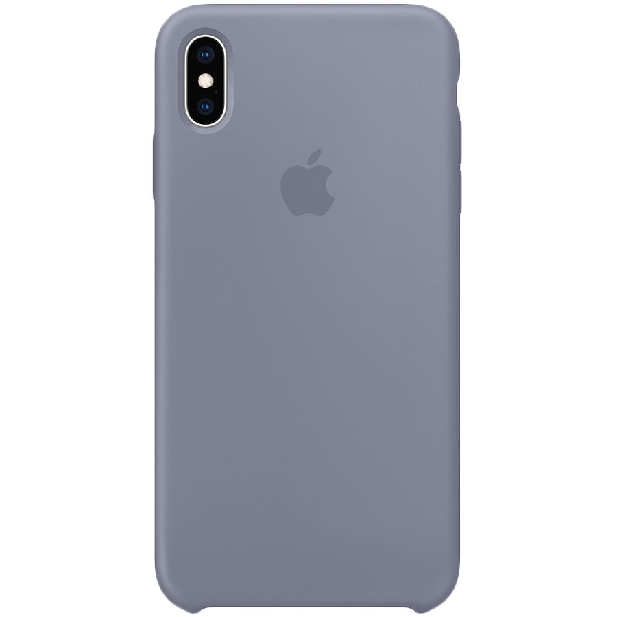 

iPhone XS Max Silicone Case - Lavender Gray, Model