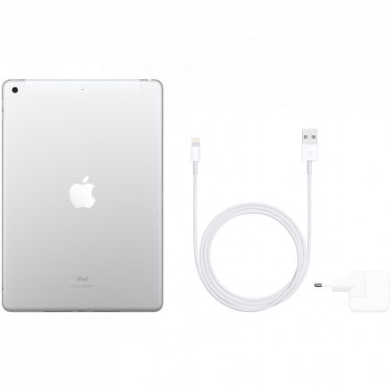 iPad 10.2 (7 Gen), 32 ГБ, Wi-Fi+4G, Серебристый MW6C2 б/у - Фото 7