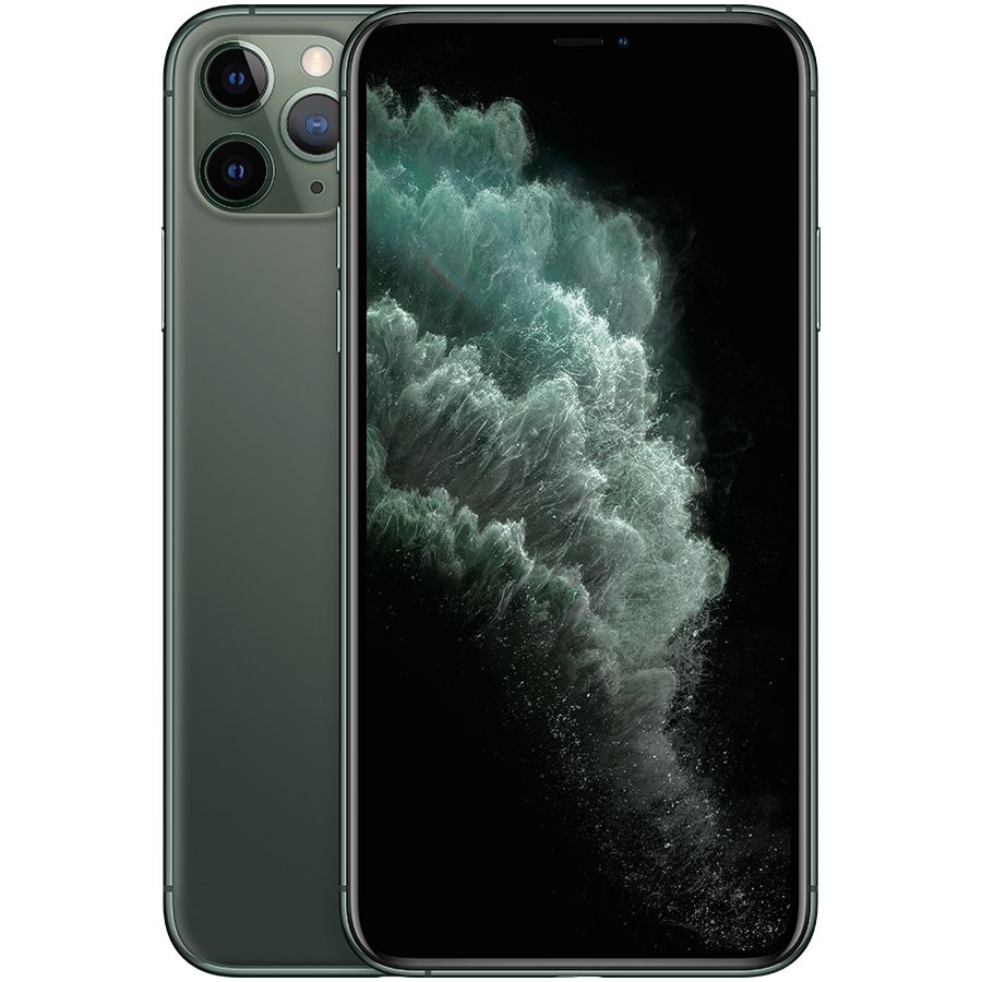 Apple iPhone 11 Pro Max 256 ГБ Тёмно-зелёный MWHM2 б/у - Фото 0