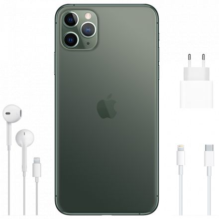 Apple iPhone 11 Pro Max 256 ГБ Тёмно-зелёный MWHM2 б/у - Фото 3