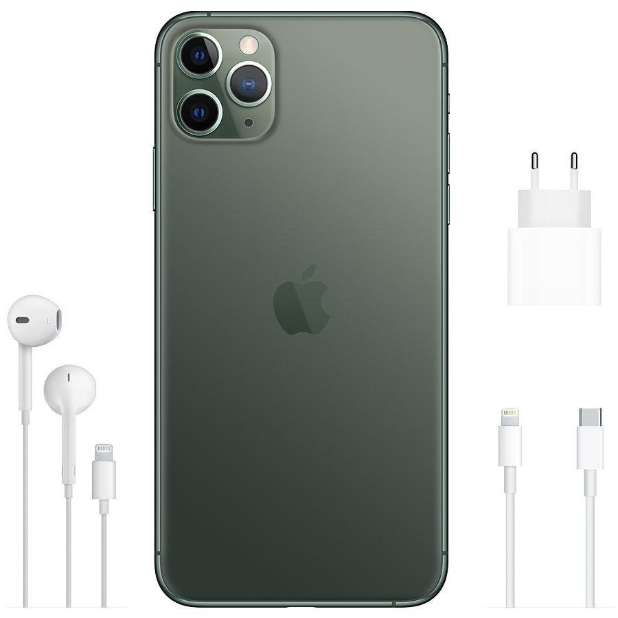 Apple iPhone 11 Pro Max 512 GB Midnight Green MWHR2 б/у - Фото 3