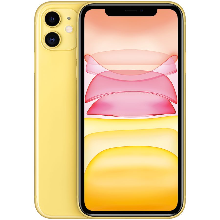 Apple iPhone 11 128 ГБ Желтый MWM42 б/у - Фото 1