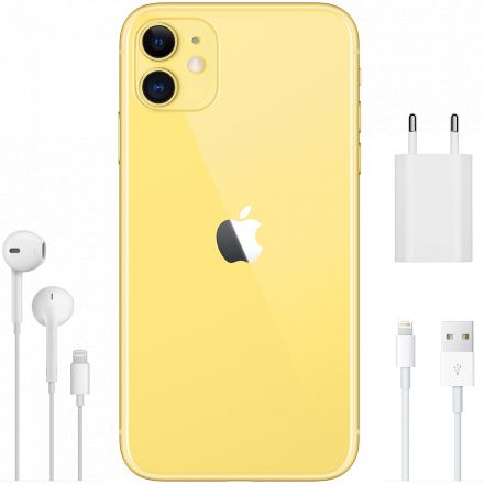 Apple iPhone 11 128 GB Yellow MWM42 б/у - Фото 5