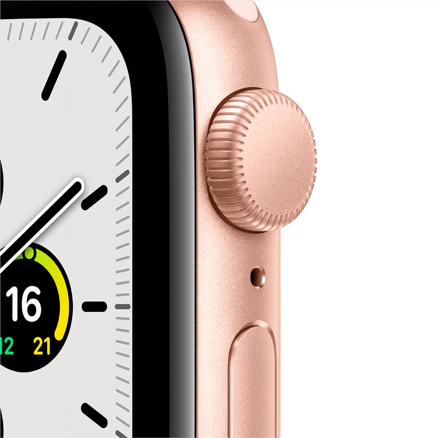 Apple Watch SE GPS, 40mm, Gold, Pink Sand Sport Band MYDN2 б/у - Фото 1