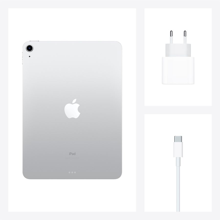 iPad Air 4, 64 ГБ, Wi-Fi, Серебристый MYFN2 б/у - Фото 3