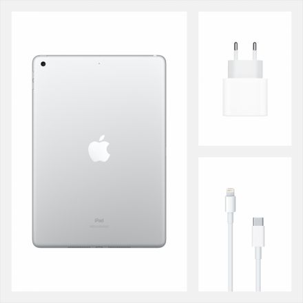 iPad 10.2 (8 Gen), 32 GB, Wi-Fi, Silver MYLA2 б/у - Фото 1