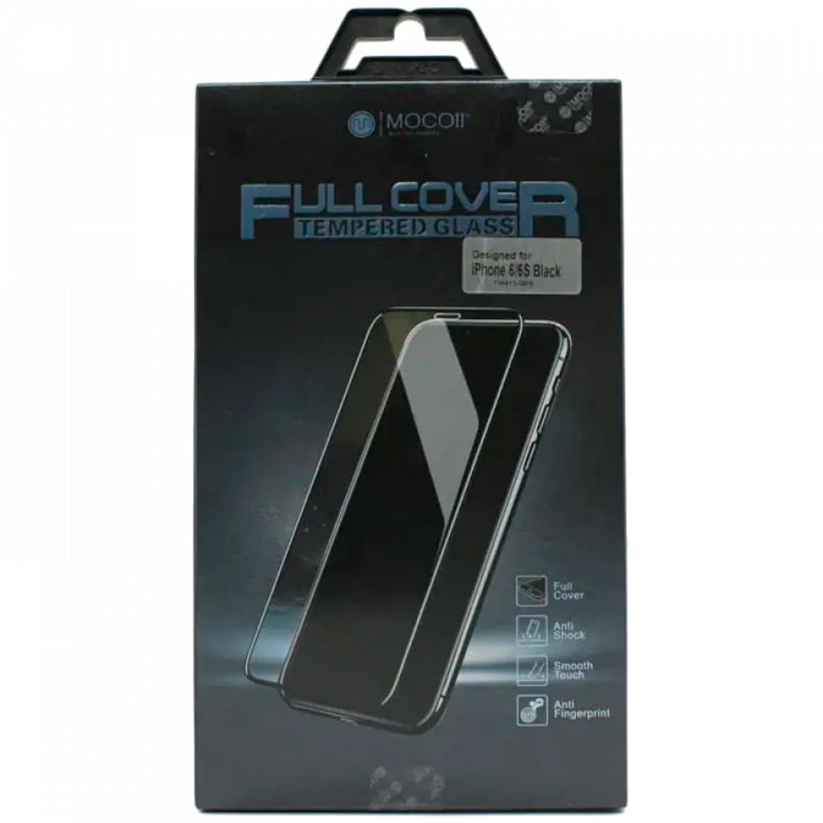 

Protective glass MOCOLL, full-size for iPhone 6 / 6s 3D ("Pearl" Series) White / P316