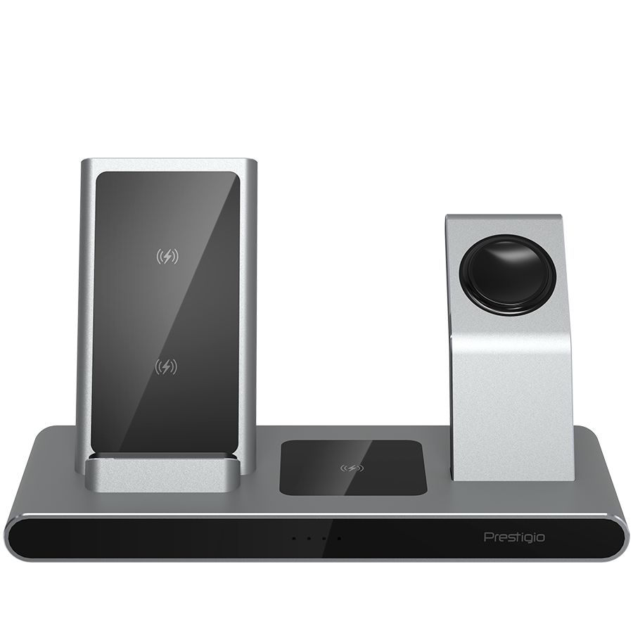 

Wireless Charger PRESTIGIO ReVolt A7, 10 W, Silver