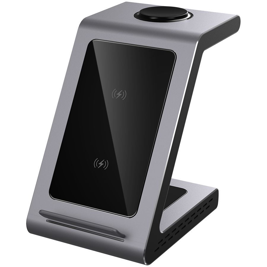 

Wireless Charger PRESTIGIO ReVolt A9, 10 W, Gray
