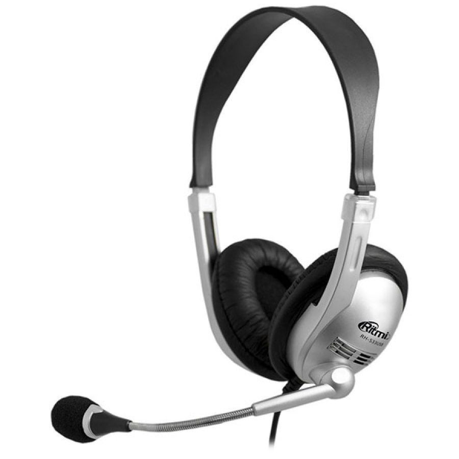 

Headset RITMIX RH-533USB Silver