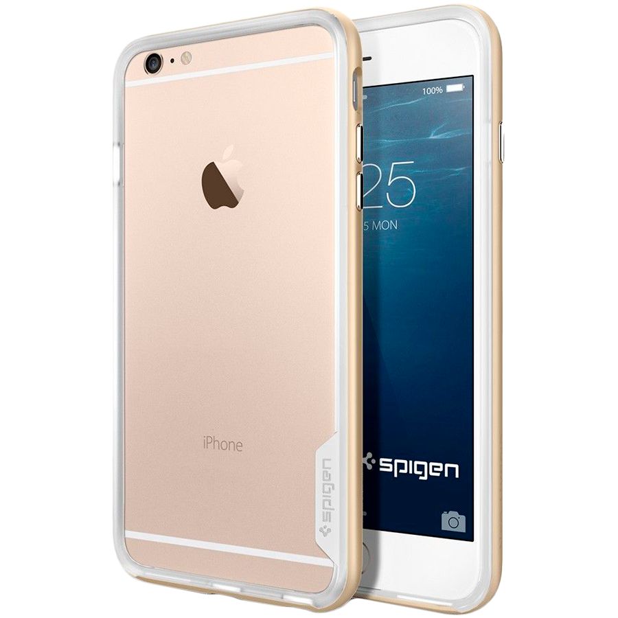 

Чехол SGP Чехол для iPhone 6 Plus Neo Hybrid EX Case, Champagne Gold | SGP11061 / Россия