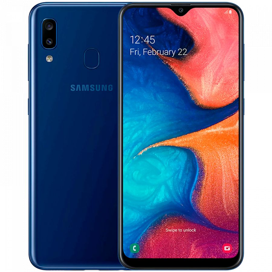 Samsung Galaxy A20 32 GB Blue SM-A205FZBVSEK б/у - Фото 0