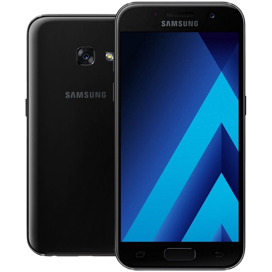 Samsung Galaxy A3 2017 16 GB Black SM-A320FZKDSEK б/у - Фото 0