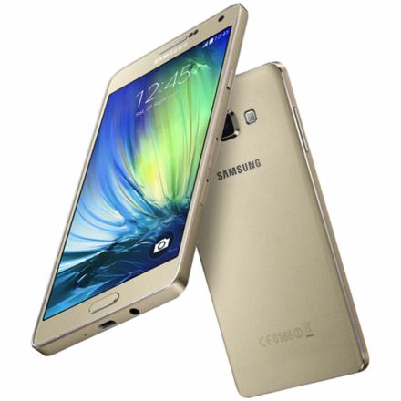 Samsung Galaxy A7 2015 16 ГБ Золотой SM-A700HZDDSEK б/у - Фото 0