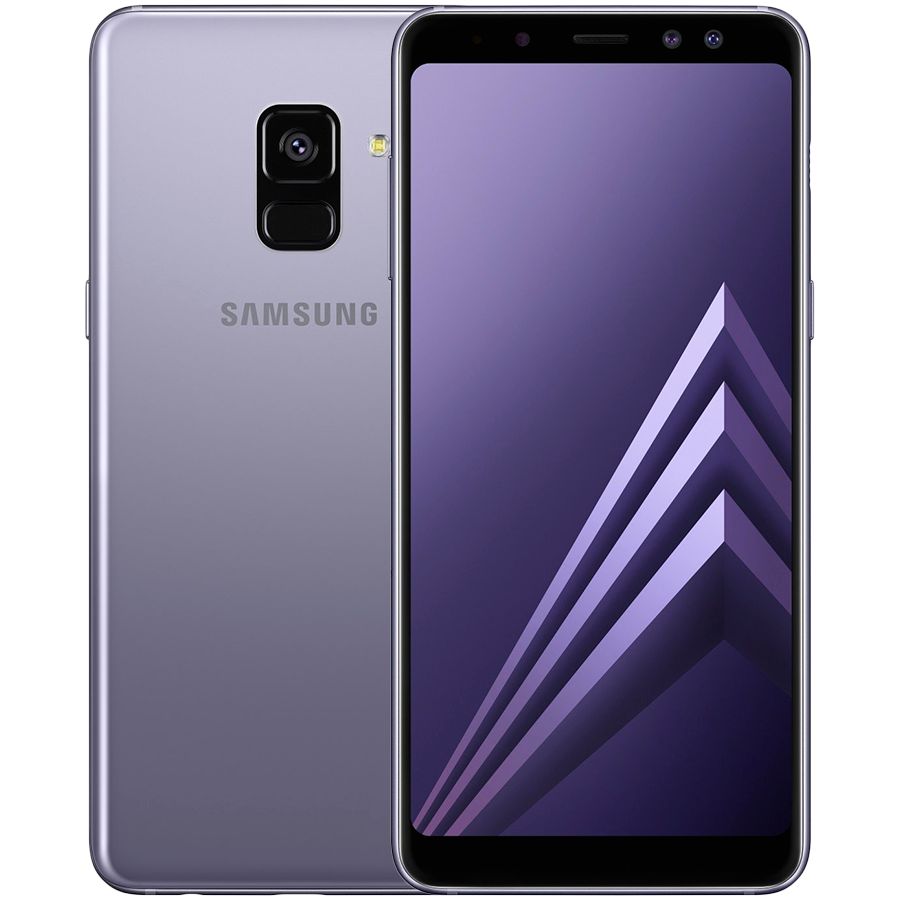 Samsung Galaxy A8+ 2018 32 GB Orchid Gray SM-A730FZVDSEK б/у - Фото 0