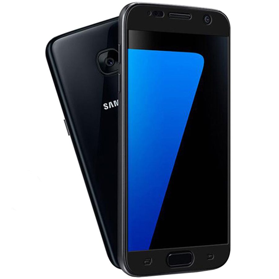 Samsung Galaxy S7 32 ГБ Чёрный SM-G930FZKUSEK б/у - Фото 0