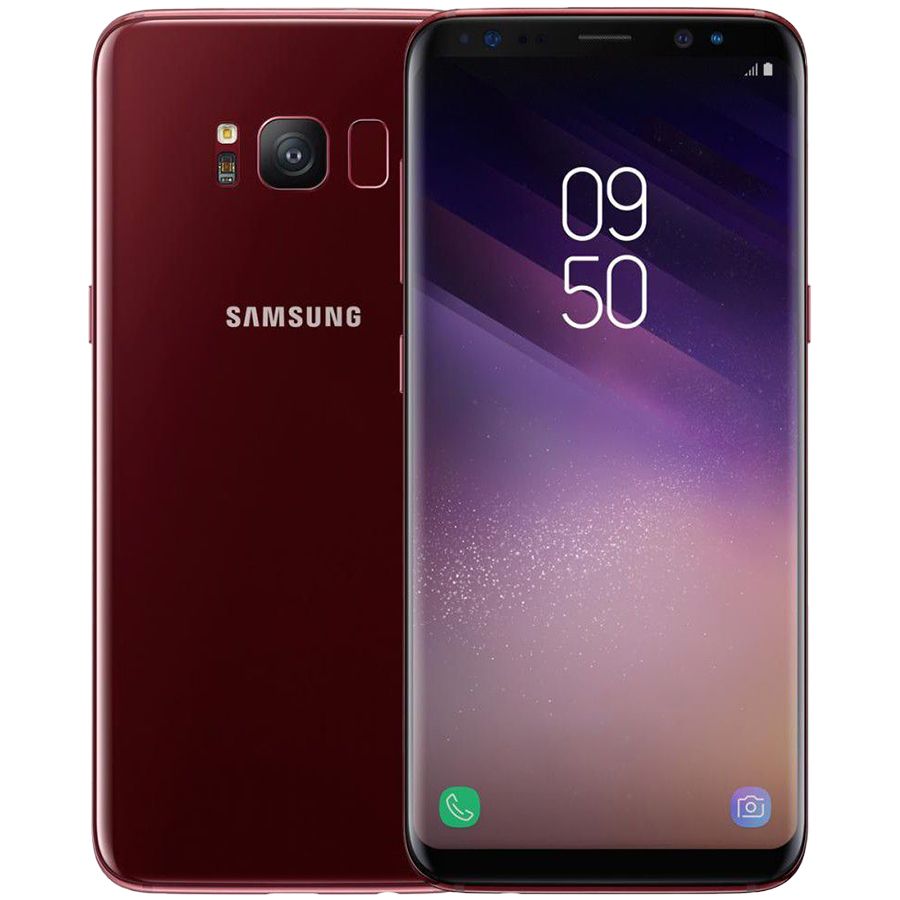 Samsung Galaxy S8 64 GB Burgundy Red SM-G950FZRDSEK б/у - Фото 0