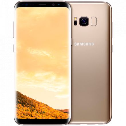 Samsung Galaxy S8 Plus 64 GB Maple Gold SM-G955FZDDSEK б/у - Фото 0