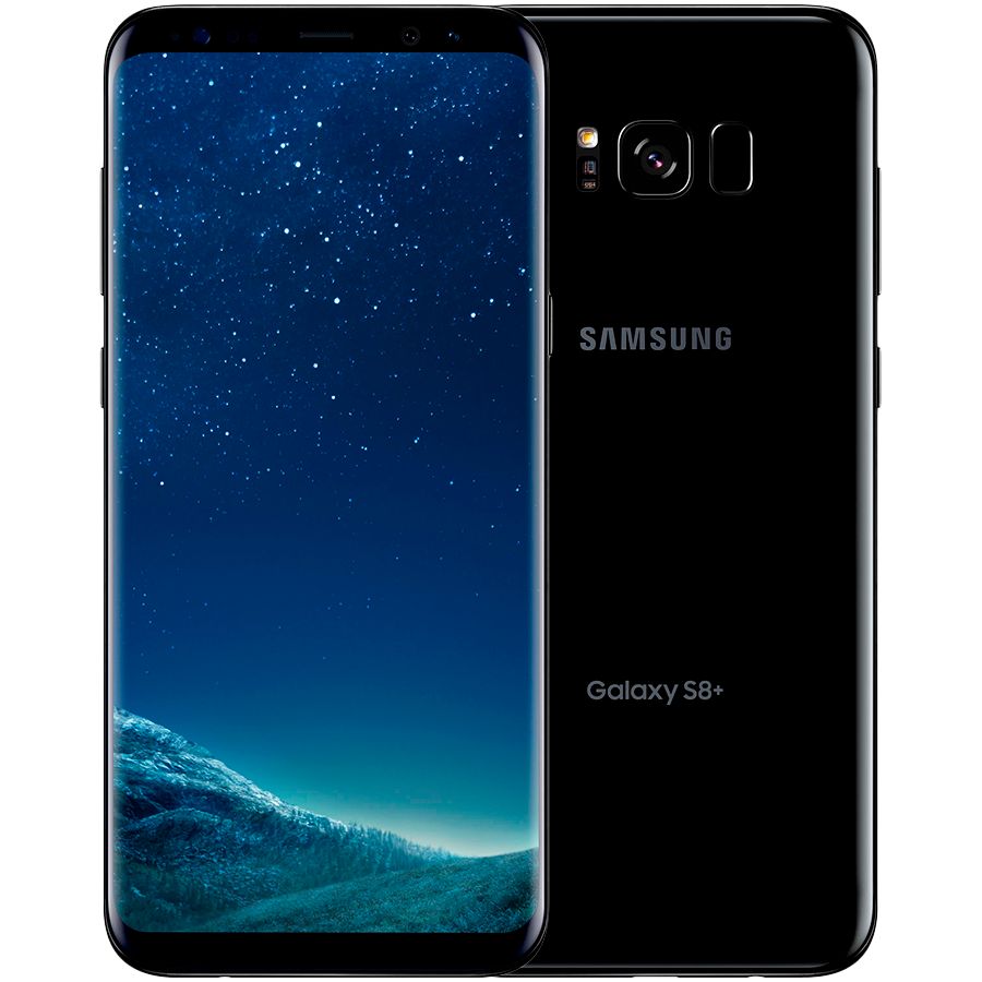 Samsung Galaxy S8 Plus 64 ГБ Midnight Black SM-G955FZKDSEK б/у - Фото 0