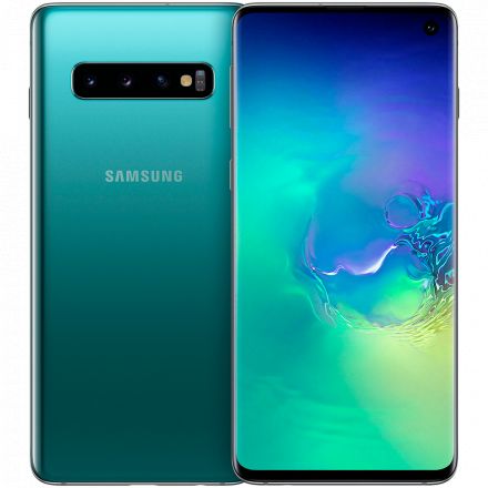 Samsung Galaxy S10 128 ГБ Зелёный SM-G973FZGDSEK б/у - Фото 0