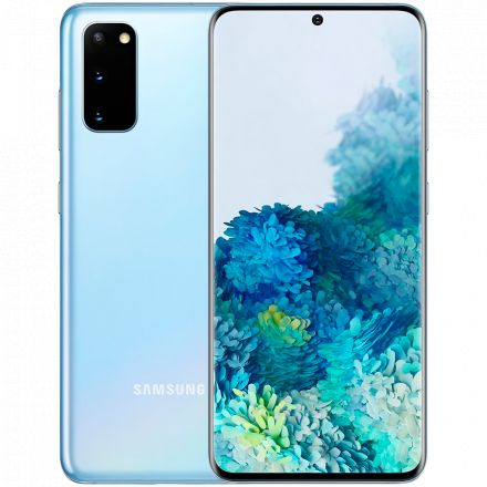 Samsung Galaxy S20 128 ГБ Голубое облако SM-G980FLBDSEK б/у - Фото 0