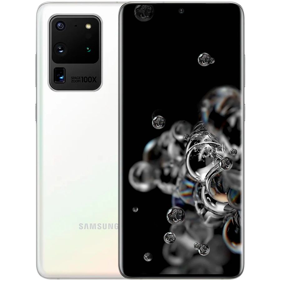 Samsung Galaxy S20 Ultra 128 ГБ Cloud White SM-G988BZWDSEK б/у - Фото 0