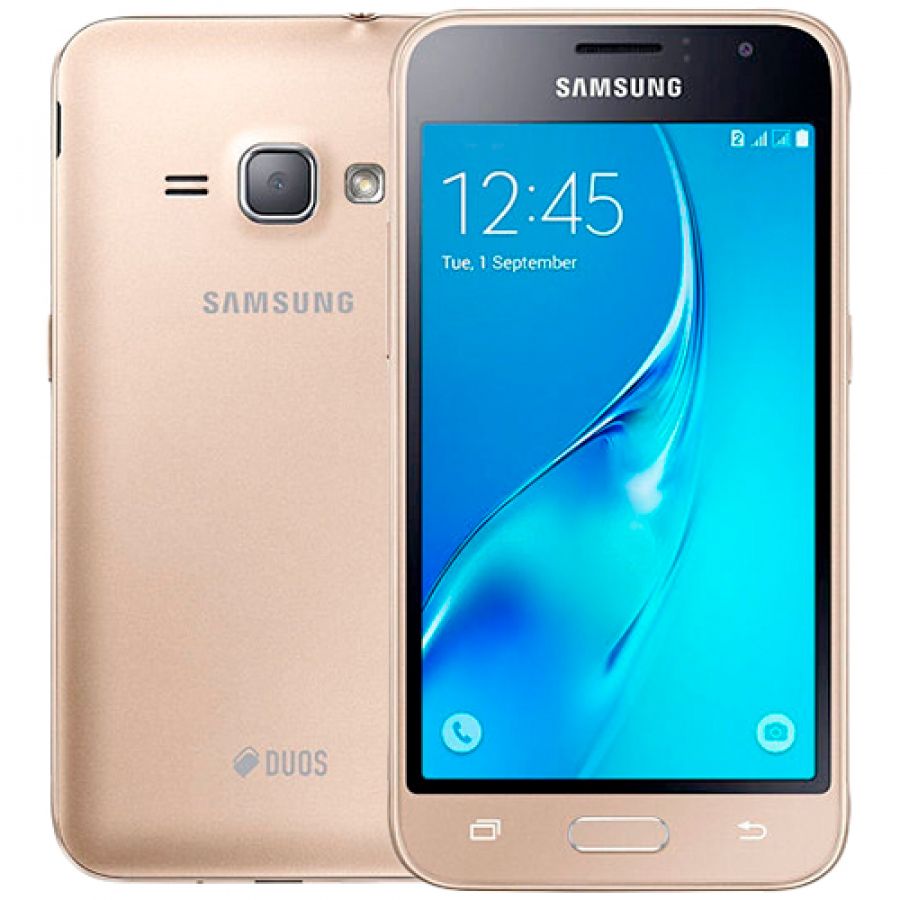 Samsung Galaxy J1 2016 8 GB Gold SM-J120HZDDSEK б/у - Фото 0