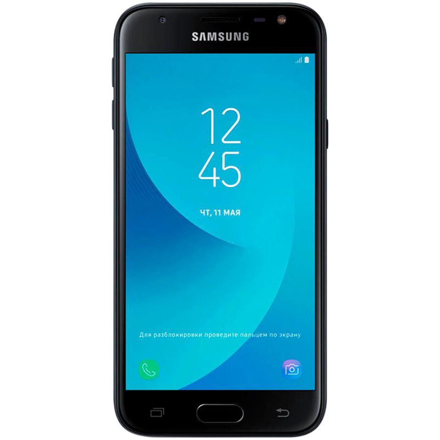 Samsung Galaxy J3 2017 16 GB Black SM-J330FZKDSEK б/у - Фото 0