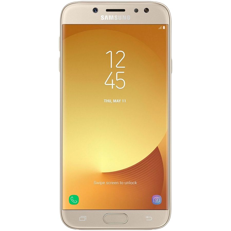Samsung Galaxy J7 2017 16 GB Gold SM-J730FZDNSEK б/у - Фото 0