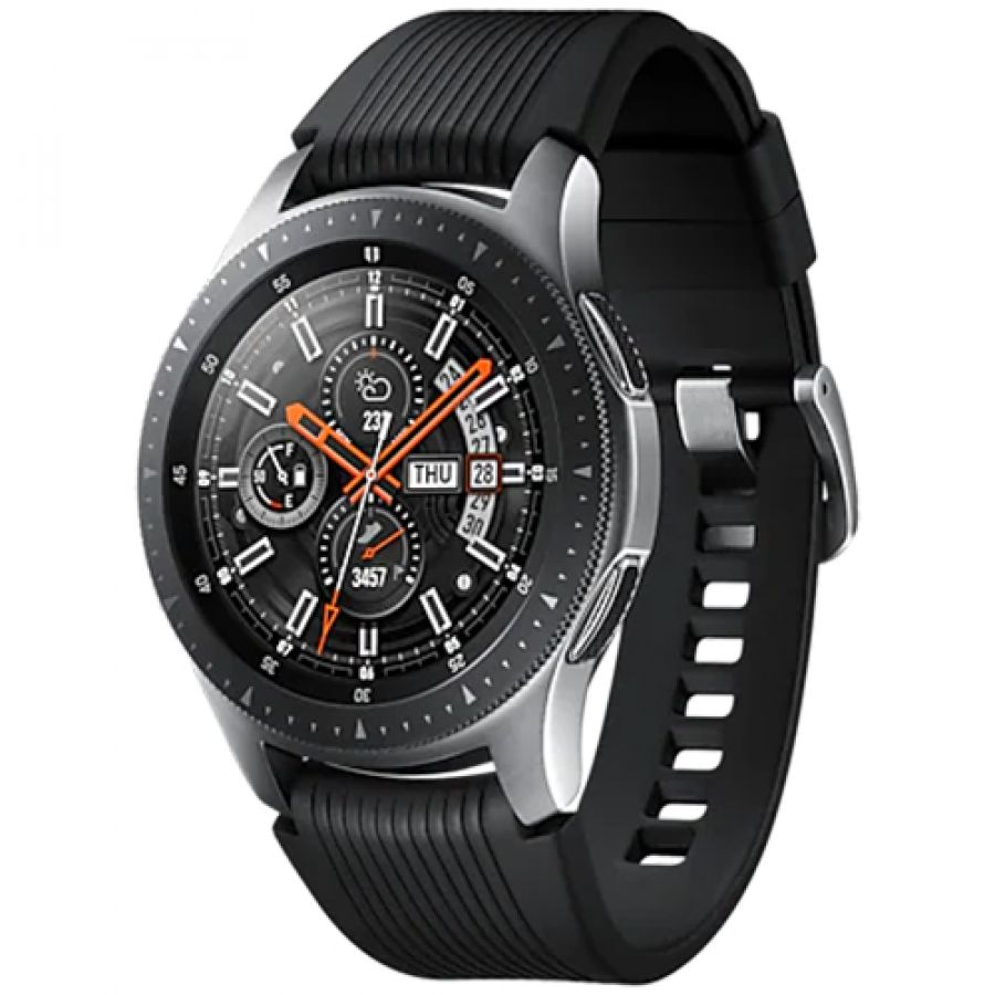 Samsung Galaxy Watch 46 mm BT (1.30", 360x360, 4 GB, Tizen, BT 4.2) Silver SM-R800ZSUSEK б/у - Фото 8