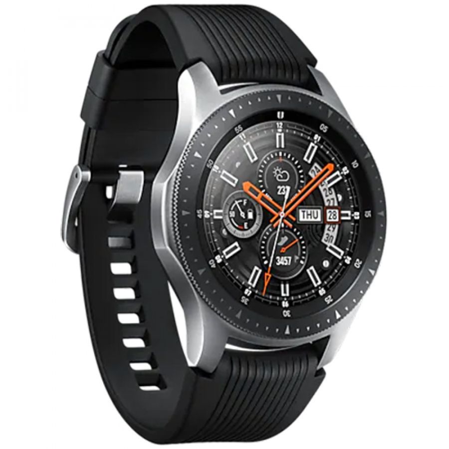 Samsung Galaxy Watch 46 mm BT (1.30", 360x360, 4 GB, Tizen, BT 4.2) Silver SM-R800ZSUSEK б/у - Фото 9