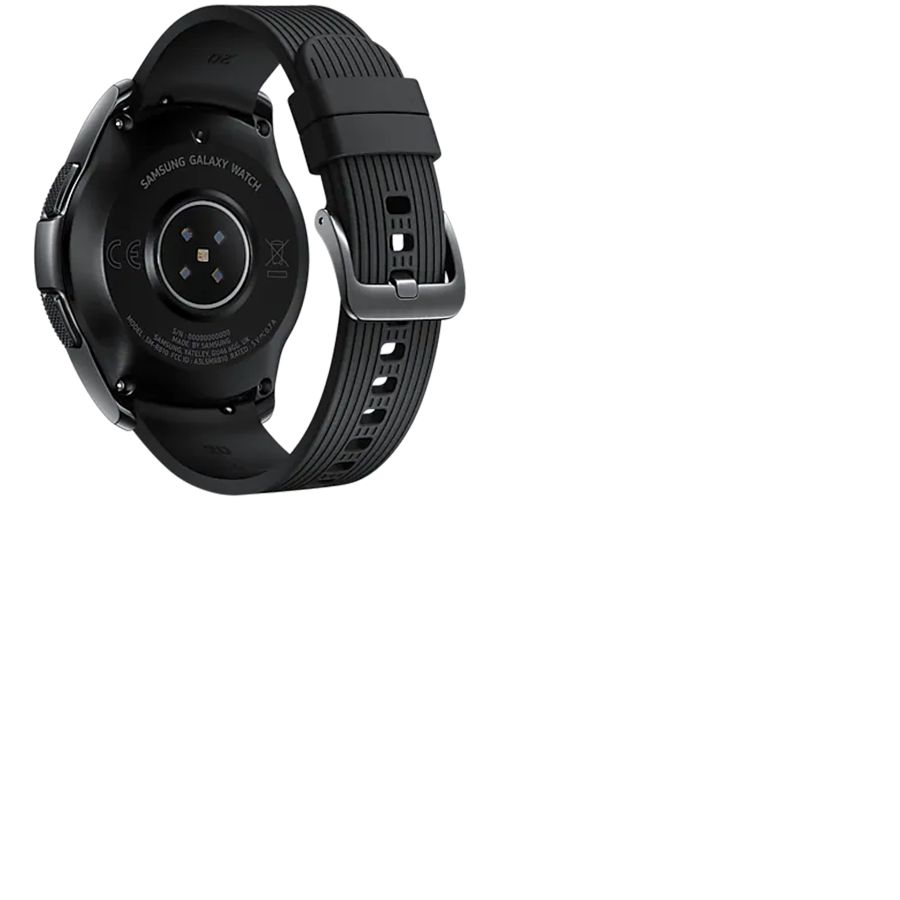 Samsung Galaxy Watch 42mm BT (1.20", 360x360, 4 GB, Tizen, BT 4.2) Midnight Black SM-R810ZKDSEK б/у - Фото 1