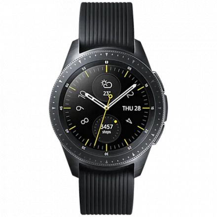 Samsung Galaxy Watch 42mm BT (1.20", 360x360, 4 GB, Tizen, BT 4.2) Midnight Black SM-R810ZKDSEK б/у - Фото 0