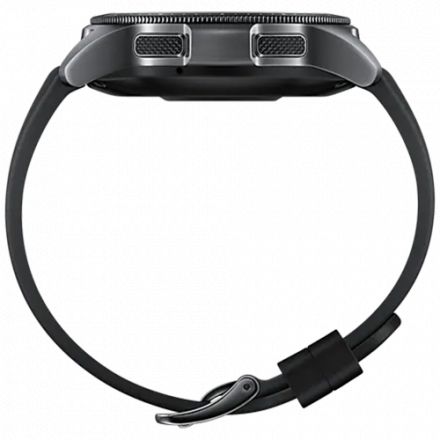 Samsung Galaxy Watch 42mm BT (1.20", 360x360, 4 GB, Tizen, BT 4.2) Midnight Black SM-R810ZKDSEK б/у - Фото 4
