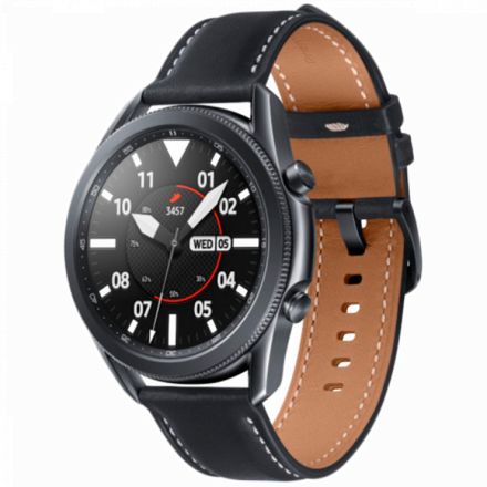 Samsung Galaxy Watch3 45mm BT (1.40", 360x360, 8 GB, Tizen, BT 5.0) Mystic Black SM-R840ZKASEK б/у - Фото 2
