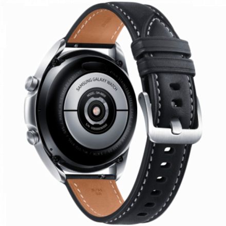 Samsung Galaxy Watch3 BT (1.20", 360x360, 8 GB, Tizen, BT 5.0) Mystic Silver SM-R850ZSASEK б/у - Фото 1