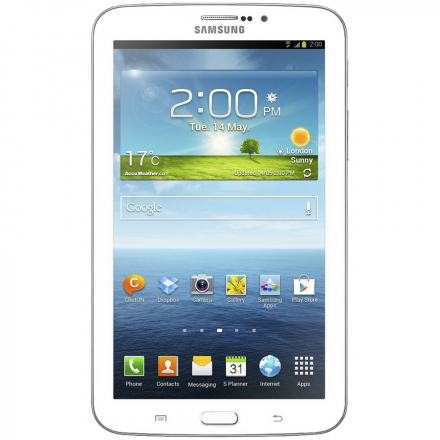 Samsung Galaxy Tab 3 (7.0'',1024x600,8GB,Android 4.1 (Jelly Bean),Wi-Fi,BT,Micro SD,Micro USB, White