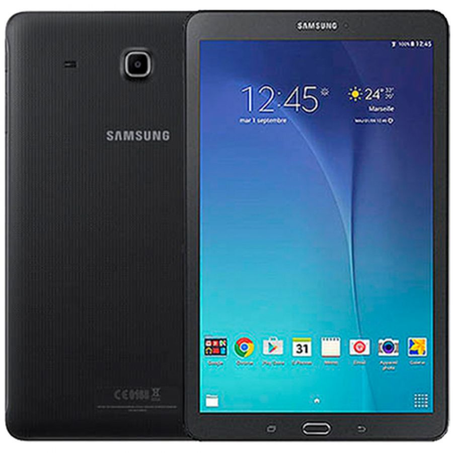 Samsung Galaxy Tab E (9.6'',1280x800,8GB,Android,Wi-Fi,BT,Micro USB 2.0, Black SM-T560ZKDSEK б/у - Фото 0
