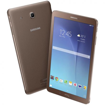 Samsung Galaxy Tab E (9.6'',1280x800,8GB,Android,Wi-Fi,BT,Micro USB 2.0, Gold Brown SM-T561ZNASEK б/у - Фото 0