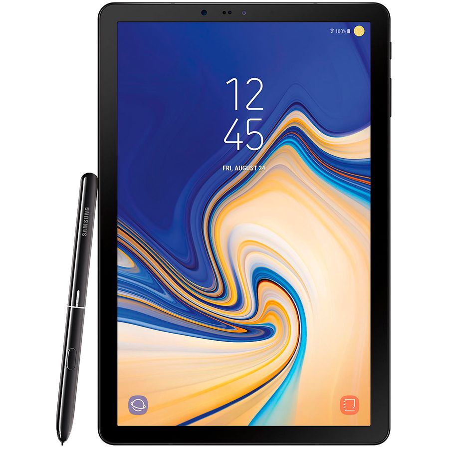 Samsung Galaxy Tab S4 (10.5'',2560x1600,64GB,Android,Magnetic Connector, Black SM-T830ZKASEK б/у - Фото 0