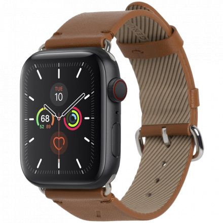 STRAP-AW-S-BRN Watch Band for Apple Watch  40мм, Leather, Brown