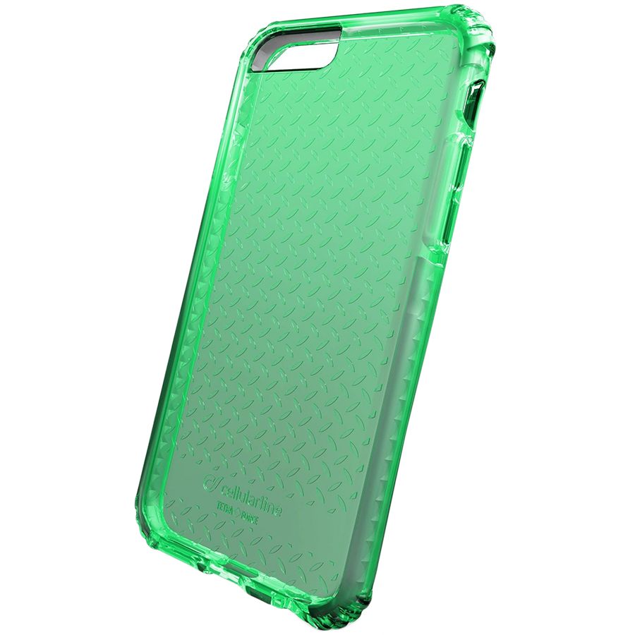

Protective Case CELLULAR LINE Tetra Force Shock-Twist for iPhone SE Gen.2/8/7, VersaFlex, Green