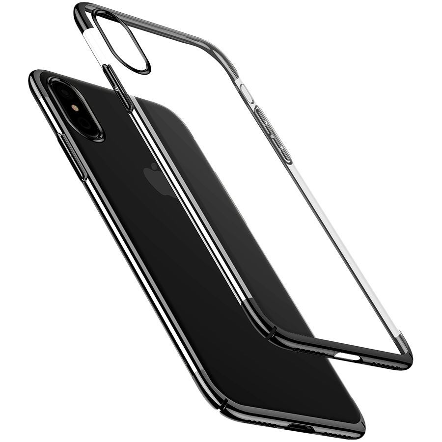 

Чехол Baseus Glitter Case For iP X Black