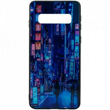 Case LIFESTYLE Force print glass  for Galaxy S10