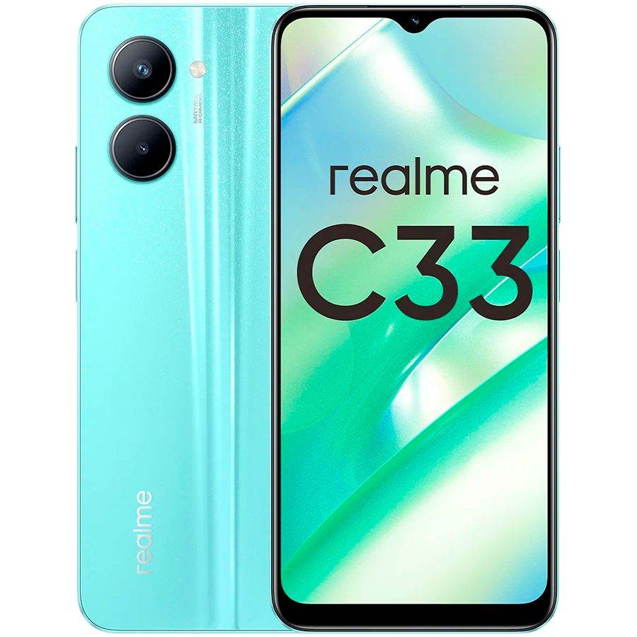 

RealmeC33 128 ГБ Aqua Blue