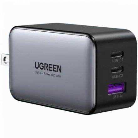 Power Adapter UGREEN 3*USB/USB-C 2*USB Type-C, 4-pin USB (type A), 65 W