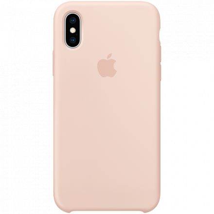 Чехол Силиконовый  для iPhone Xs Max, Розовый