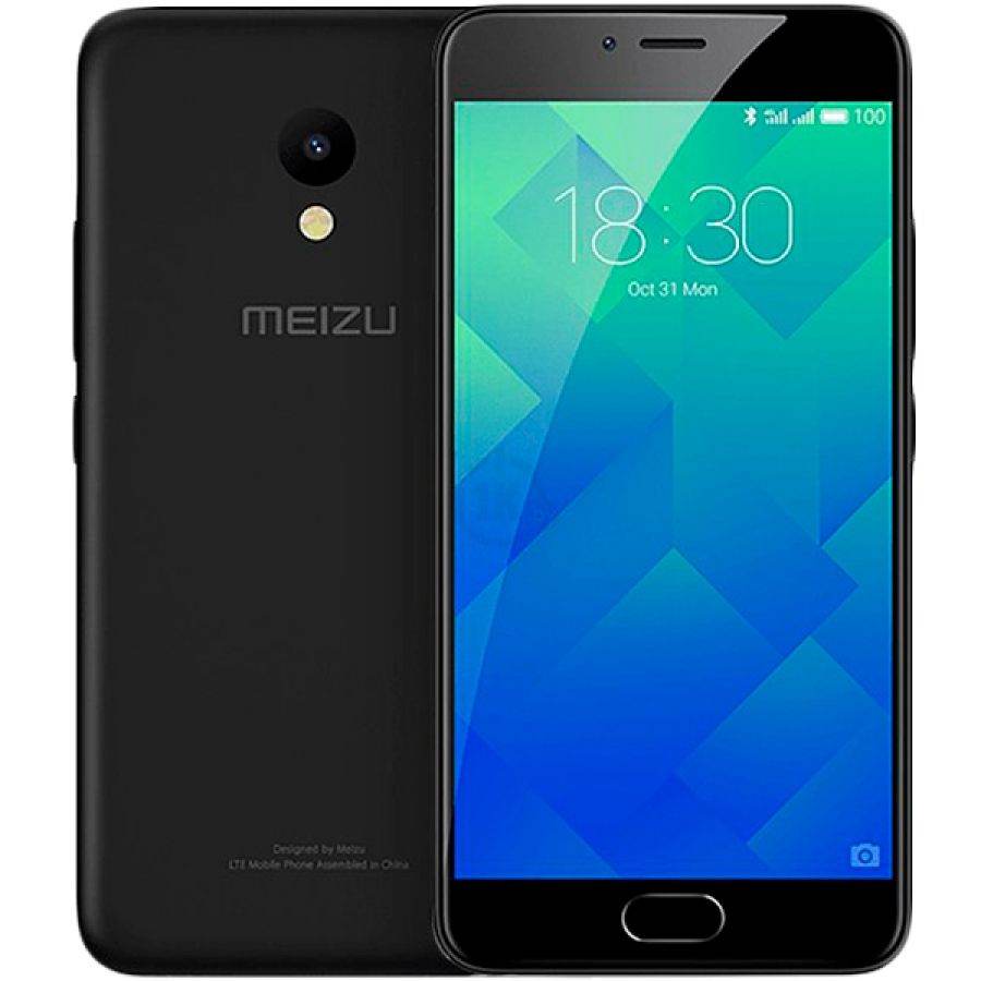 Meizu M5 16 ГБ Чёрный б/у - Фото 0