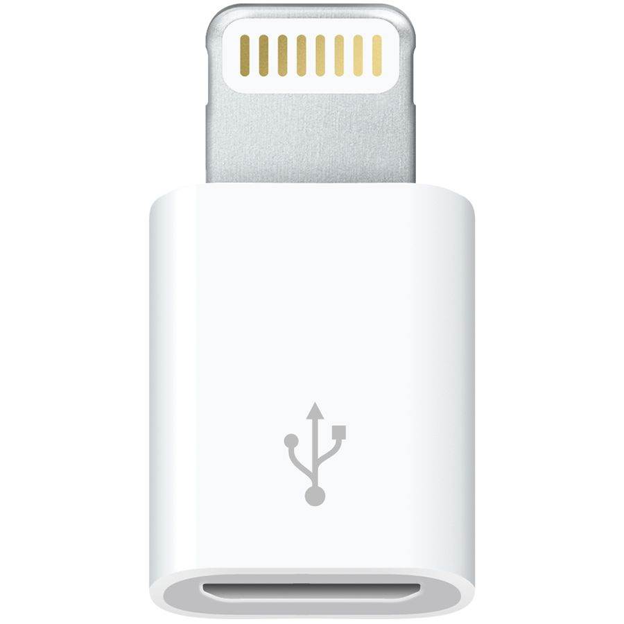 

Apple Адаптер с Lightning на micro USB, Белый